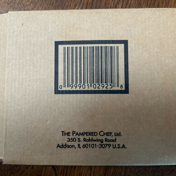 Vintage The Pampered Chef Hospitality Heart Cookie Mold. Clay. Never Used, New. - Picture 3 of 5